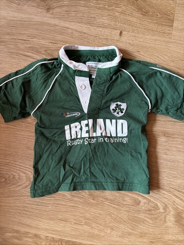 Year old ireland rugby - old.,