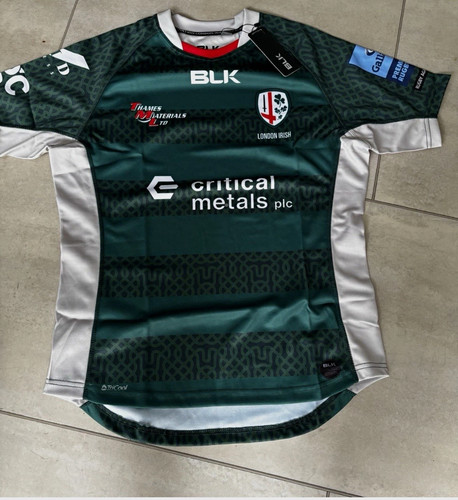 Blk london irish home replica - irish,