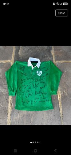 Ireland rugby signed - ireland,